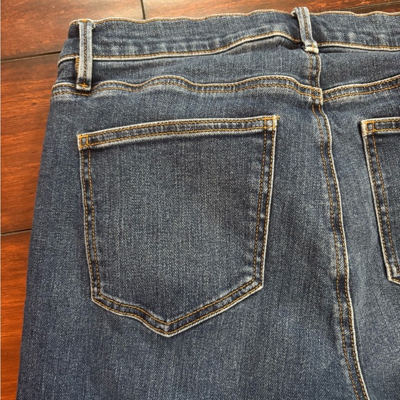 Ann Taylor Dark Blue Jeans: The Taper - Picture 8 of 9